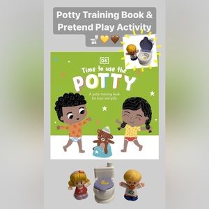 Potty Training Children’s Book & Activity 🚽💛🤎